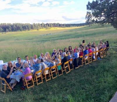 A Grazing Life dinner and food